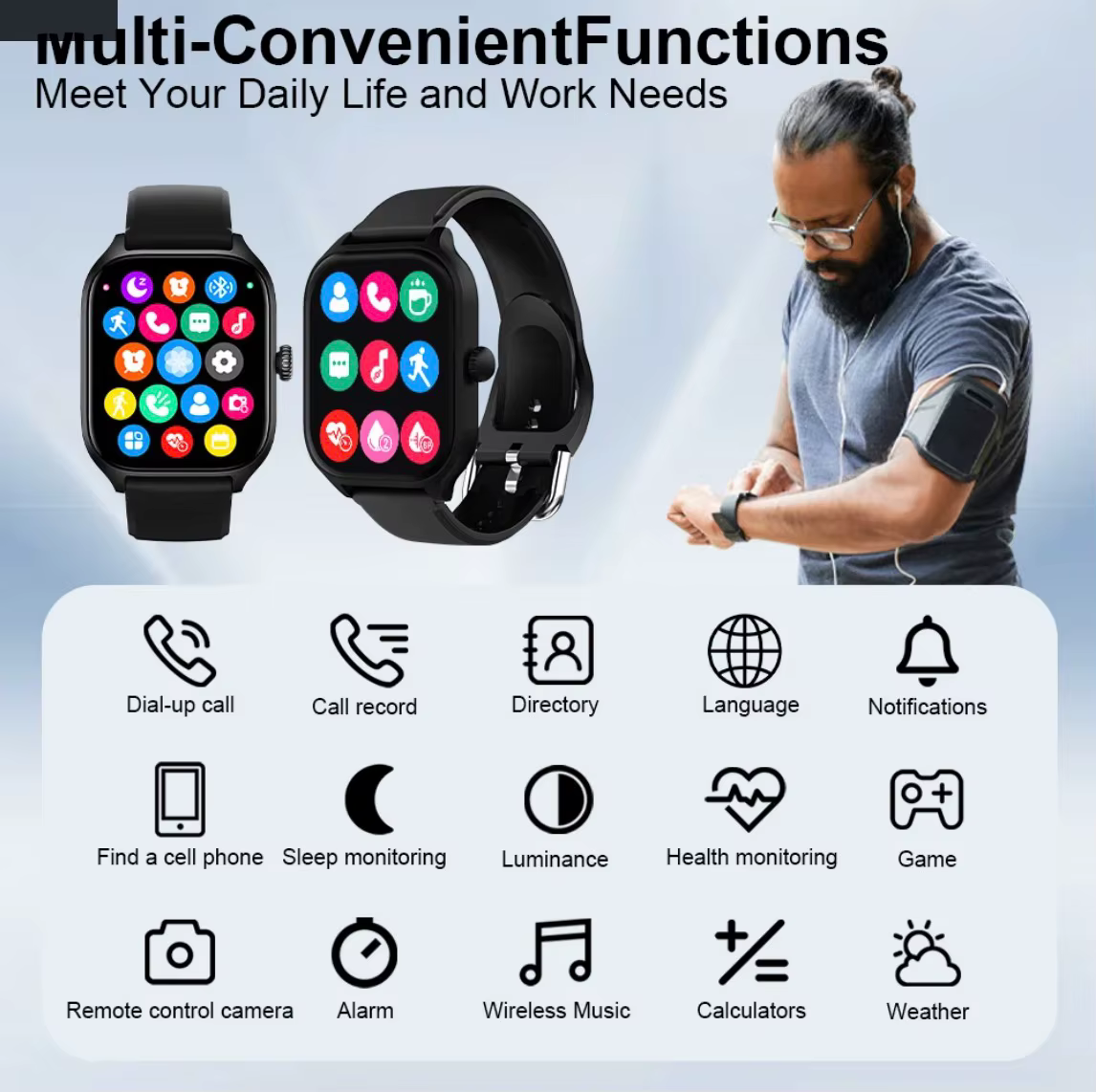 Montre connectée sportive OPPO H9 Pro