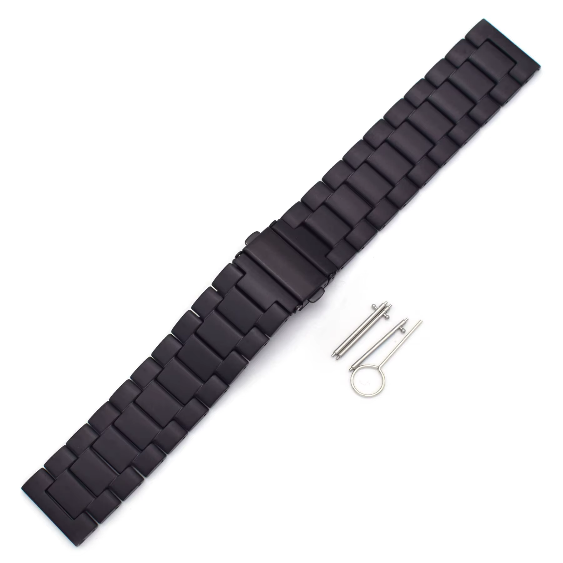 THEAGE Bracelet de montre solide en titane pour hommes et femmes