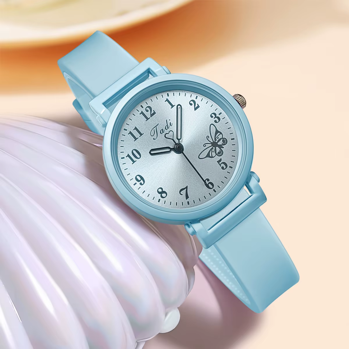 Montre pour femme bracelet en Silicone montre-bracelet montres à Quartz femmes horloge décontracté