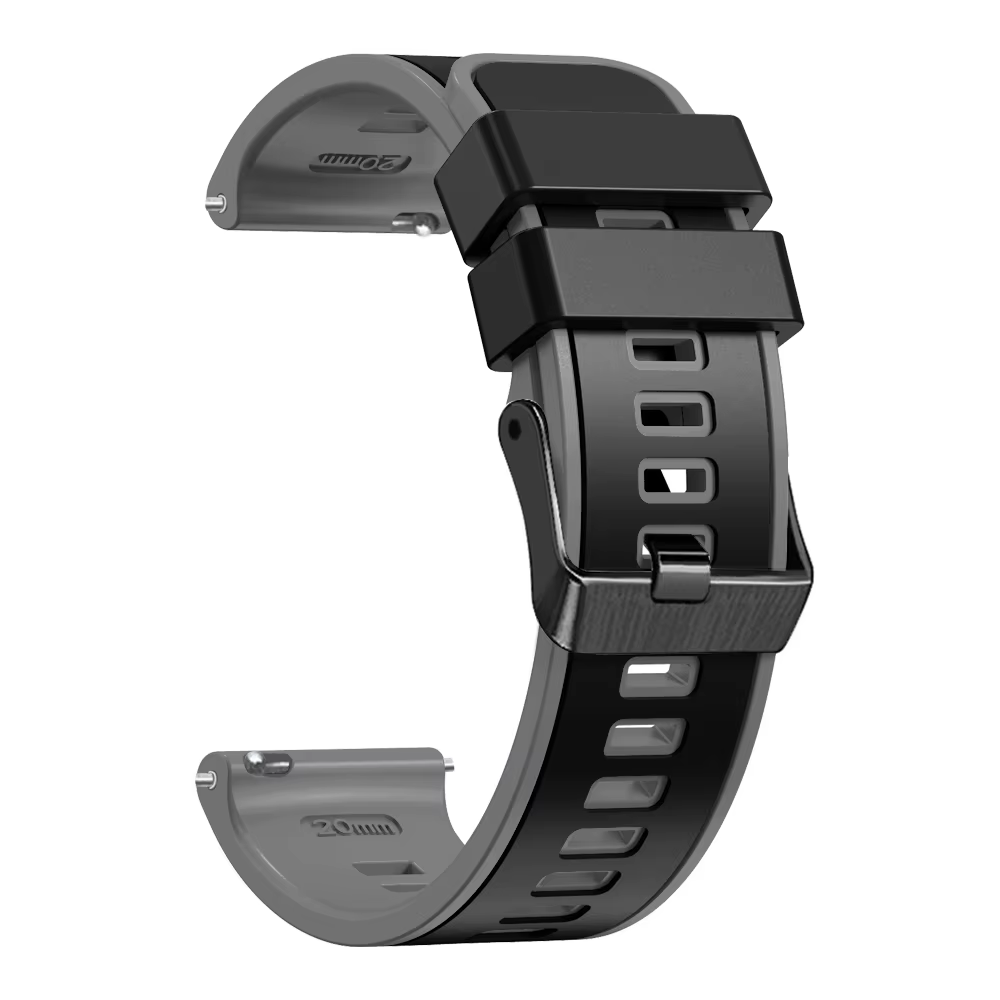 Bracelet de montre en silicone pour homme