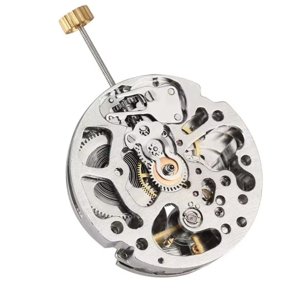 Mouvement de montre blanc