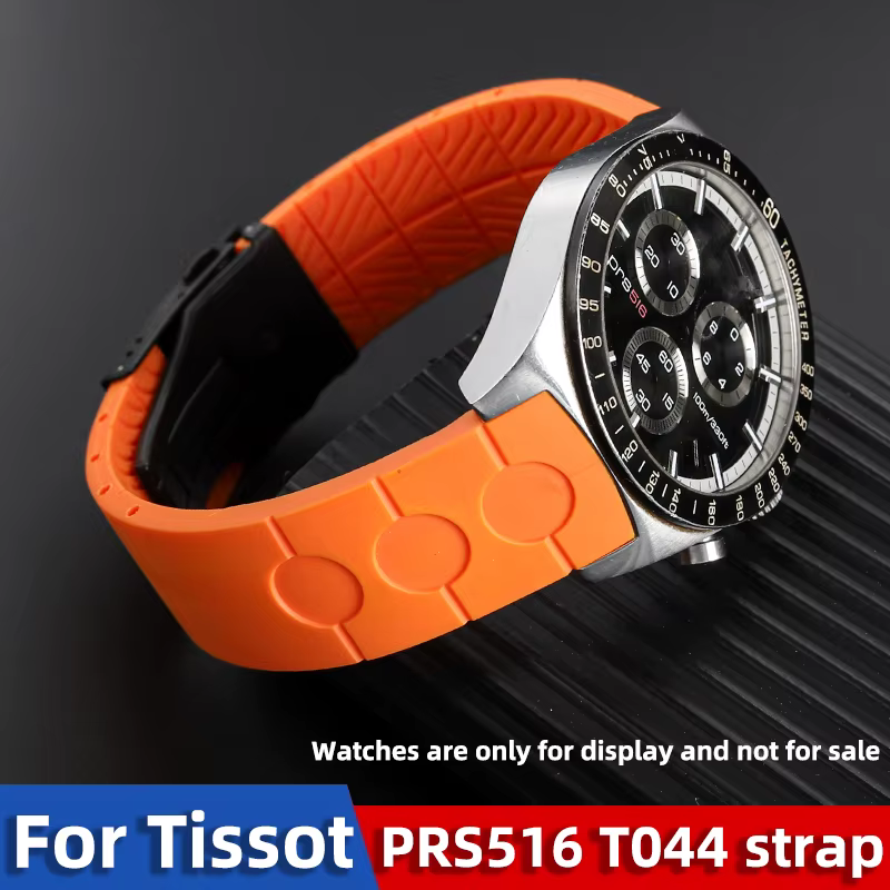 Pour Tissot 1853 T044 PRS516 bracelet de montre en Silicone pour hommes 20mm