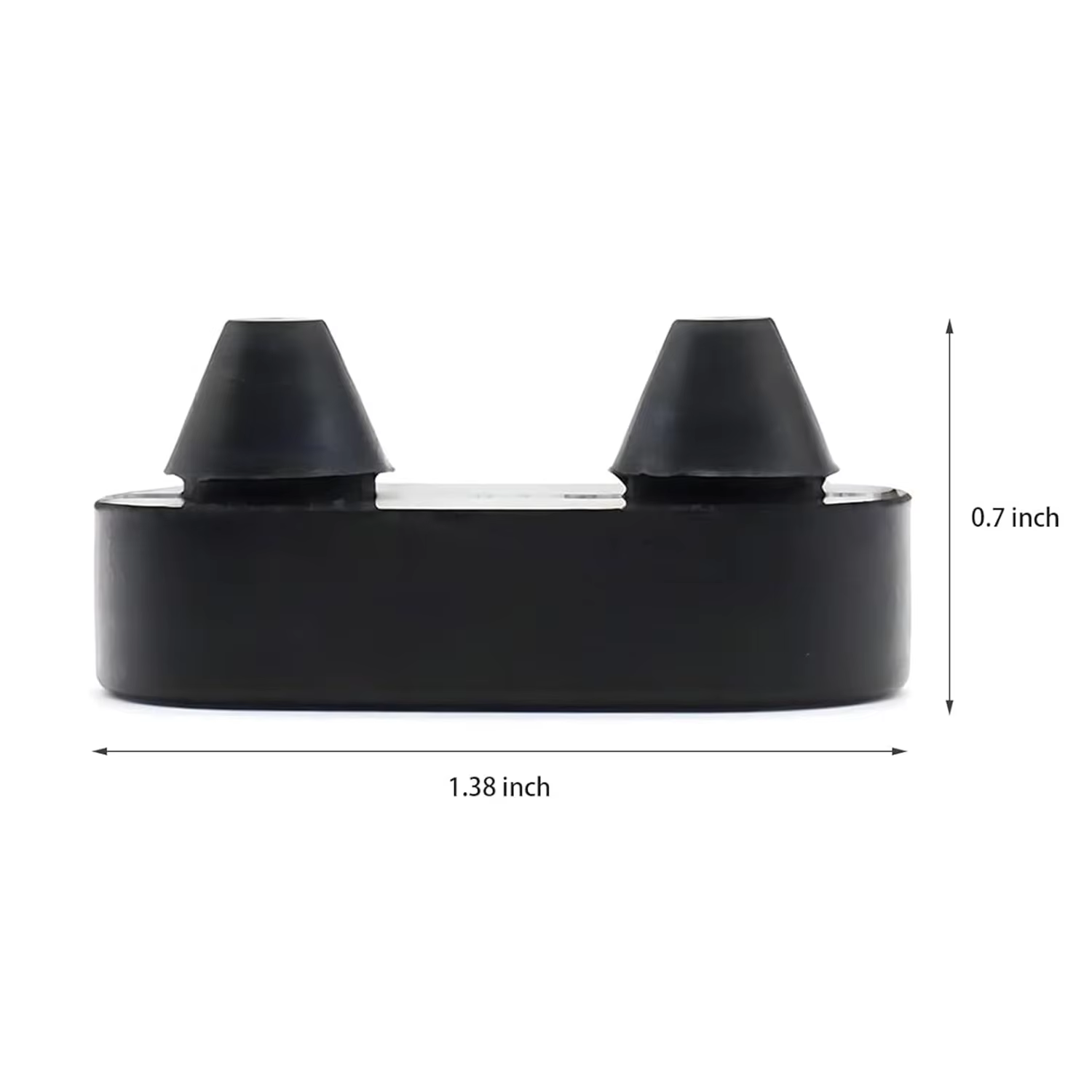 Housse de coussin de pare-chocs en caoutchouc pour capot moteur, pour Jeep Wrangler TJ 1997 1998 1999 2000 2001 2002 2003 2004 2005 2006, accessoires