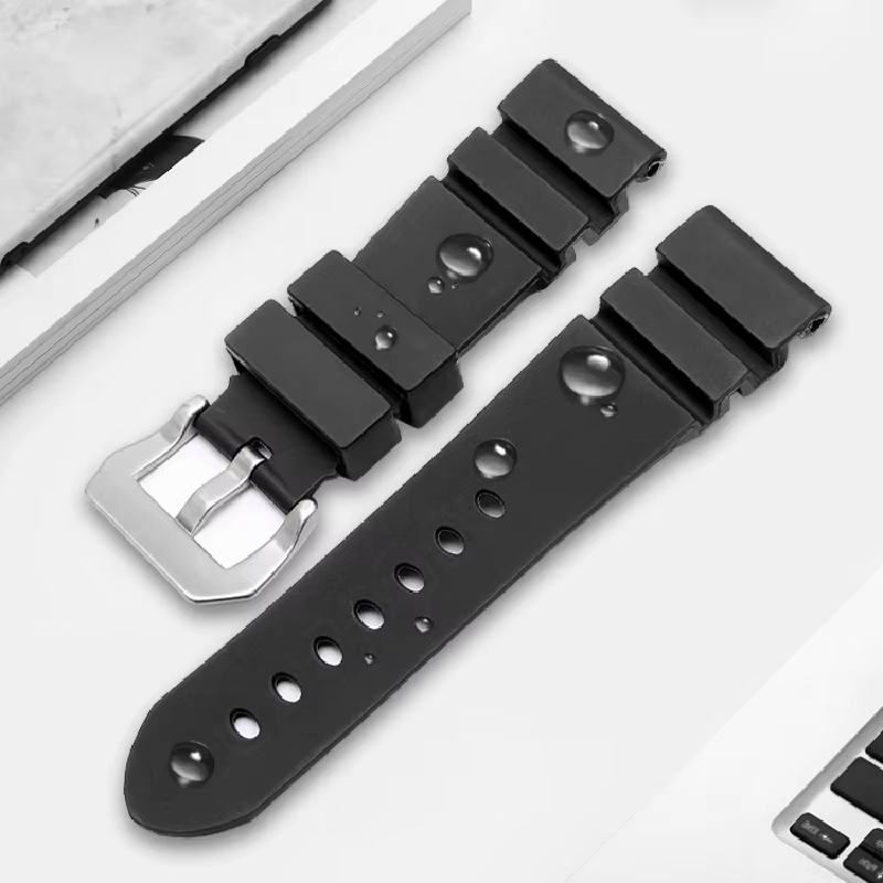 Bracelet de montre en caoutchouc de haute qualité