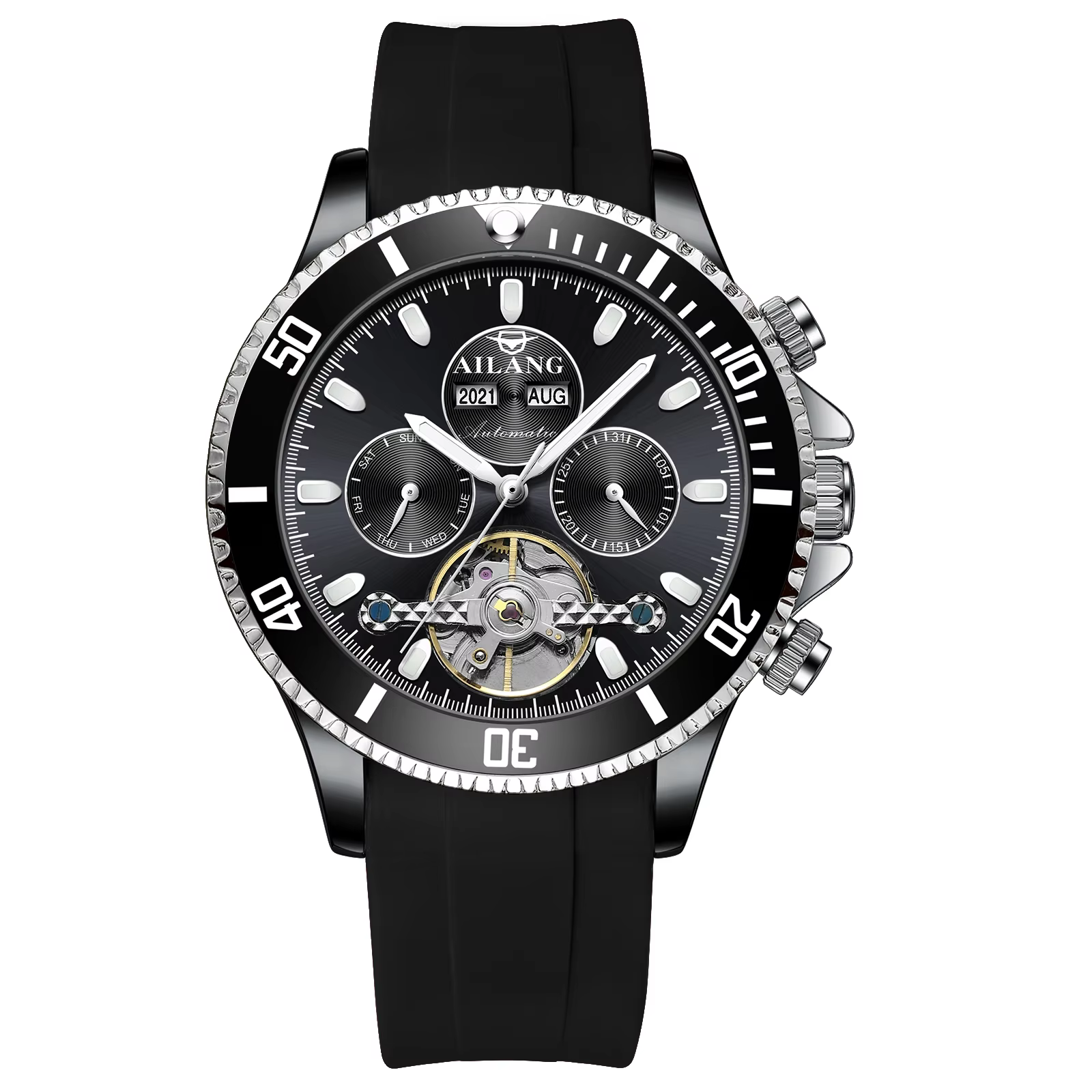 Montre mécanique lumineuse robuste OEM AILANG