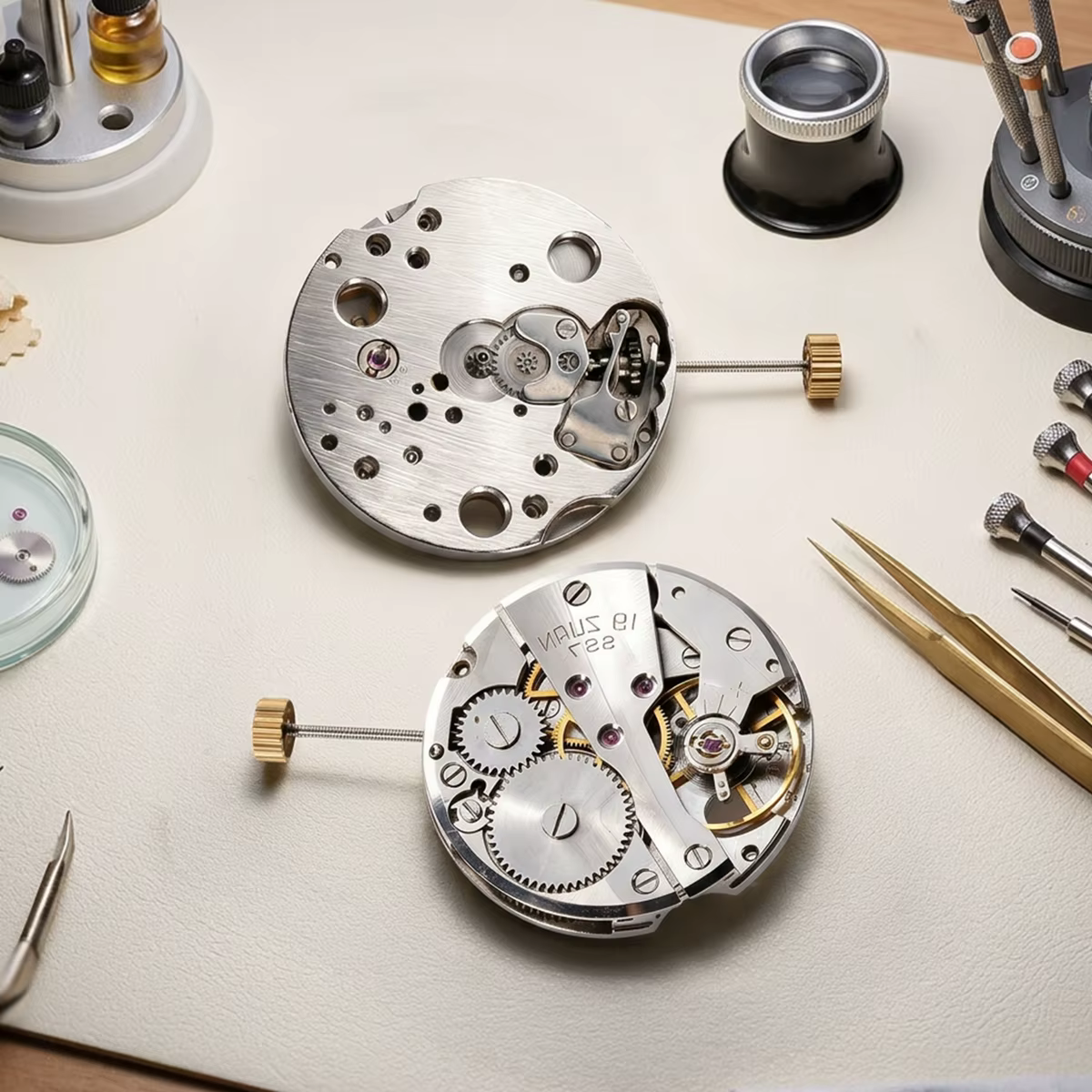 Pièces de rechange pour mouvement de montre Shanghai 7120