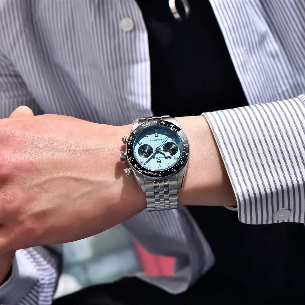 Nouvelle montre chronographe de luxe PAGANI DESIGN BB Flamingo 2026 pour homme