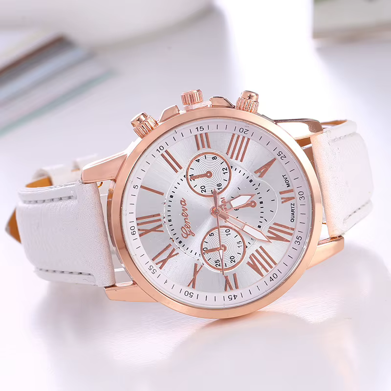 Montres pour femmes marque Sport Style mode dames Montre en cuir