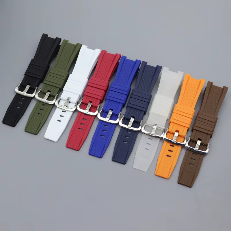 Bracelet de montre en caoutchouc souple de remplacement pour Casio G SHOCK GST-B100/S300/410/210/W110/W100/S110/S100