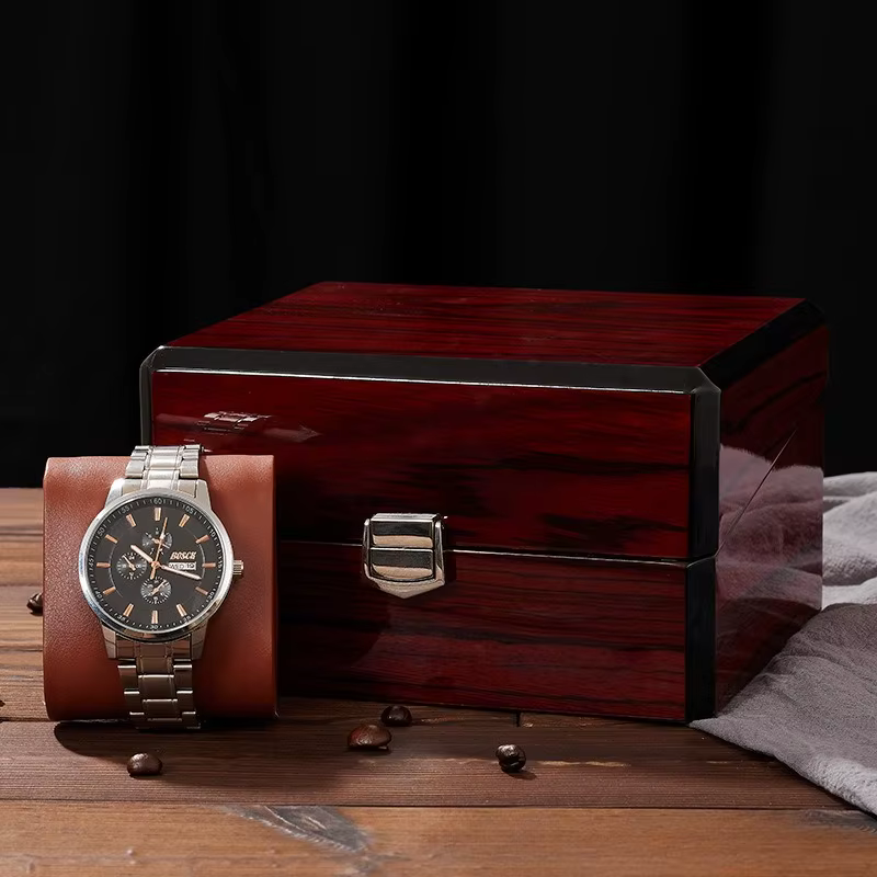 Boîte de rangement de montre de luxe pour hommes et femmes