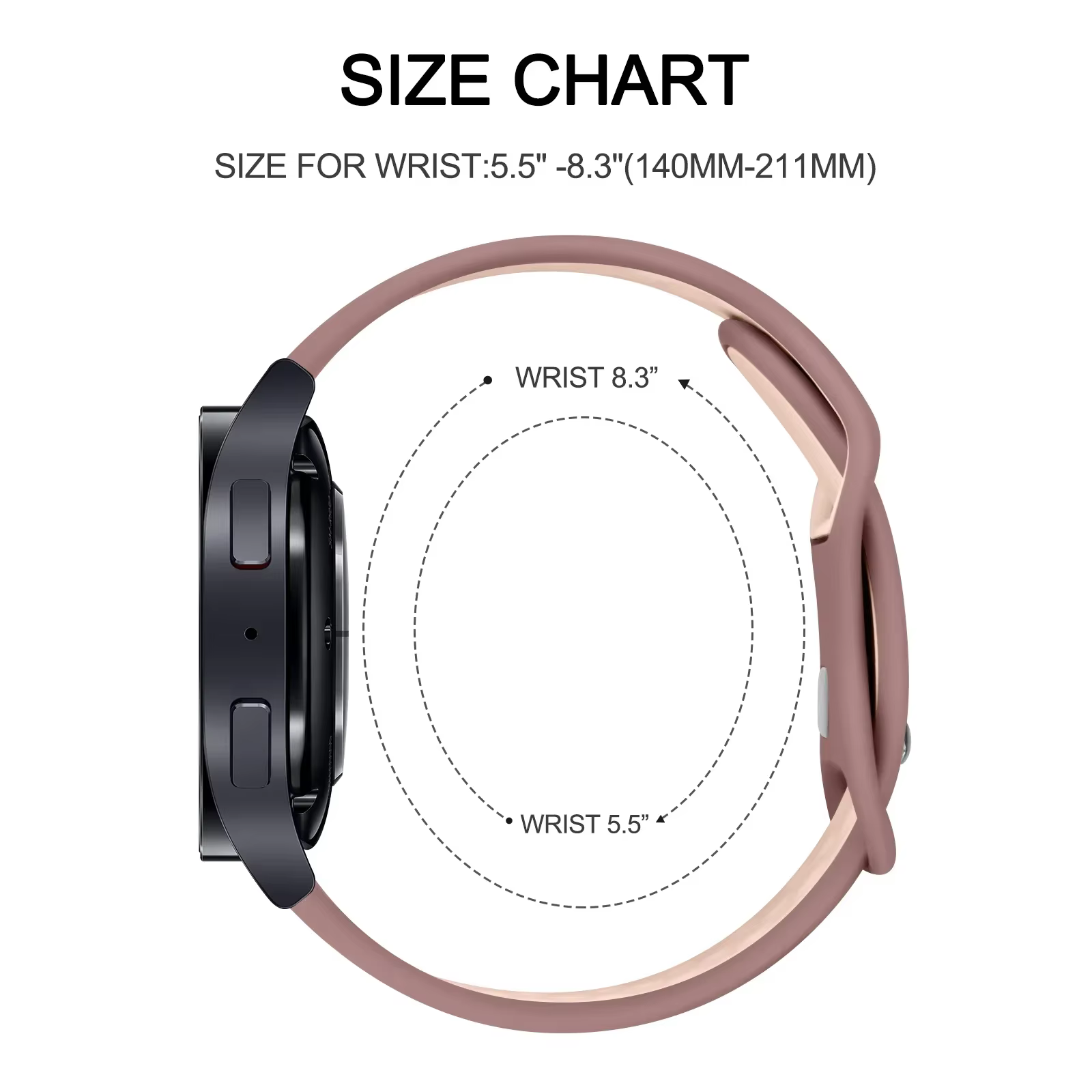 Bracelet de Sport pour Garmin Vivoactive 3 4/Venu 2 Plus/Venu Sq/Vivomove3