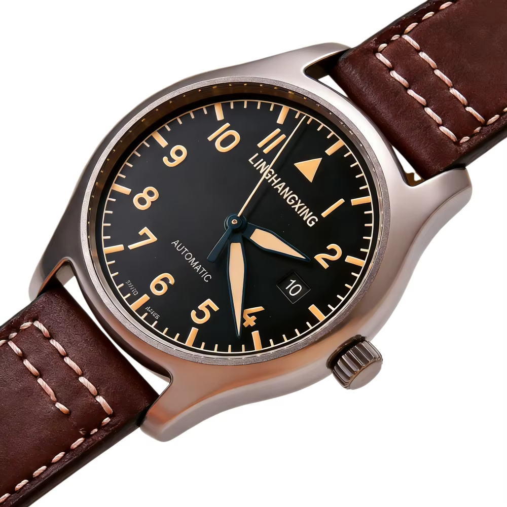 Nouvelle Montre Homme LINGHANGXING 2026 – Mouvement Tendance