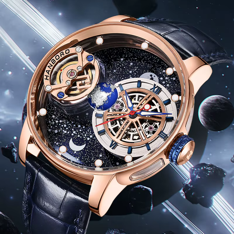HANBORO – montre automatique pour hommes