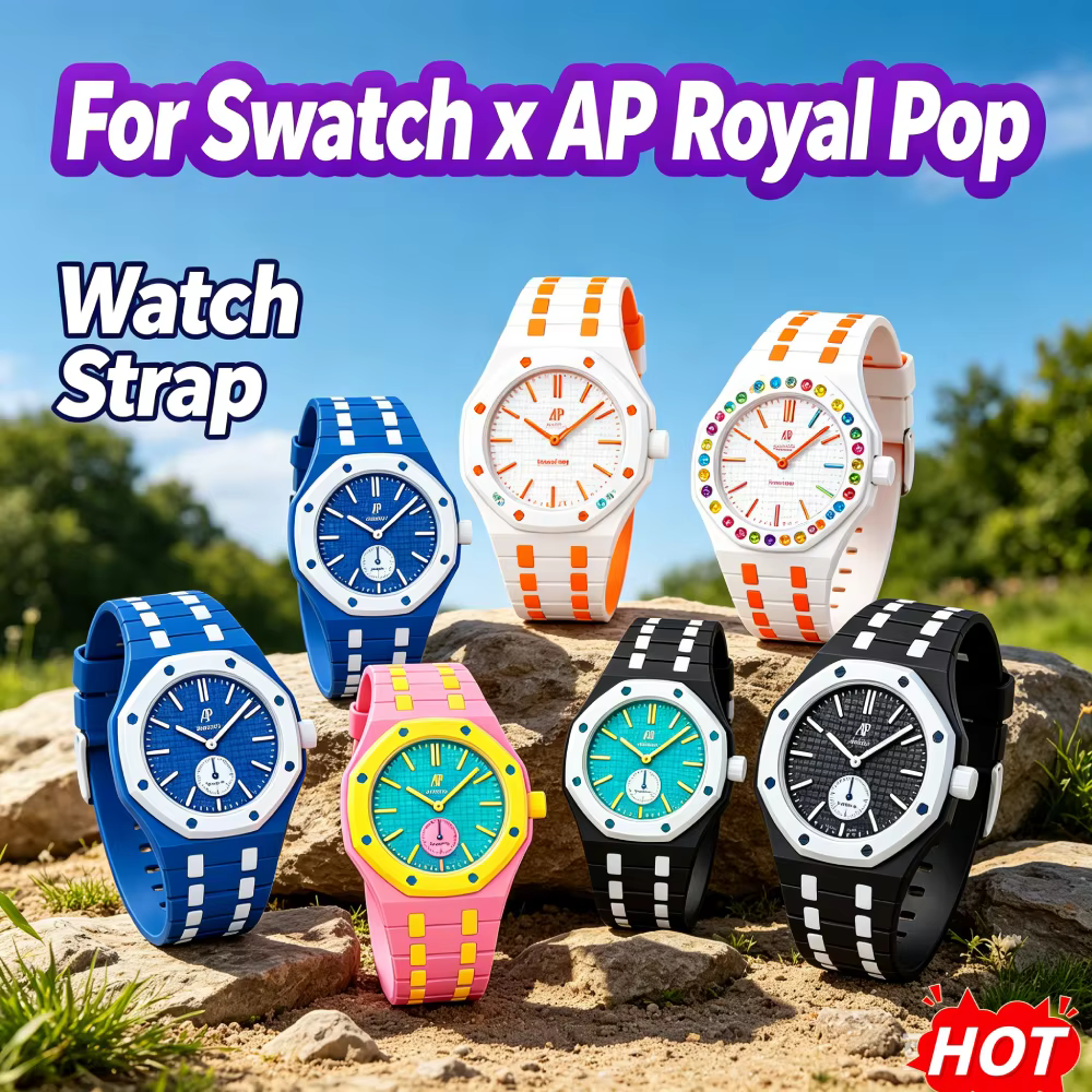 Kit de modification en céramique pour montre Swatch x AP Royal POP Bioceramic