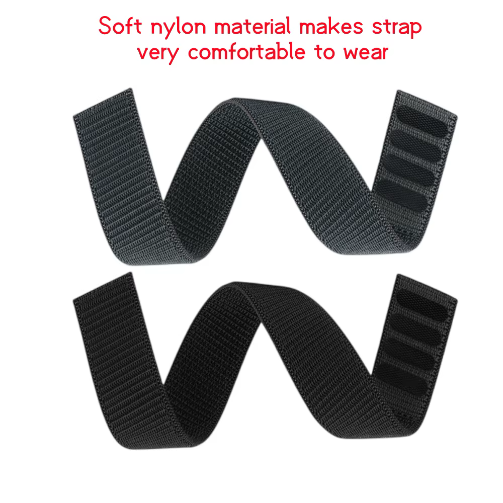 Garmin-Bracelet en nylon souple pour montre de sport