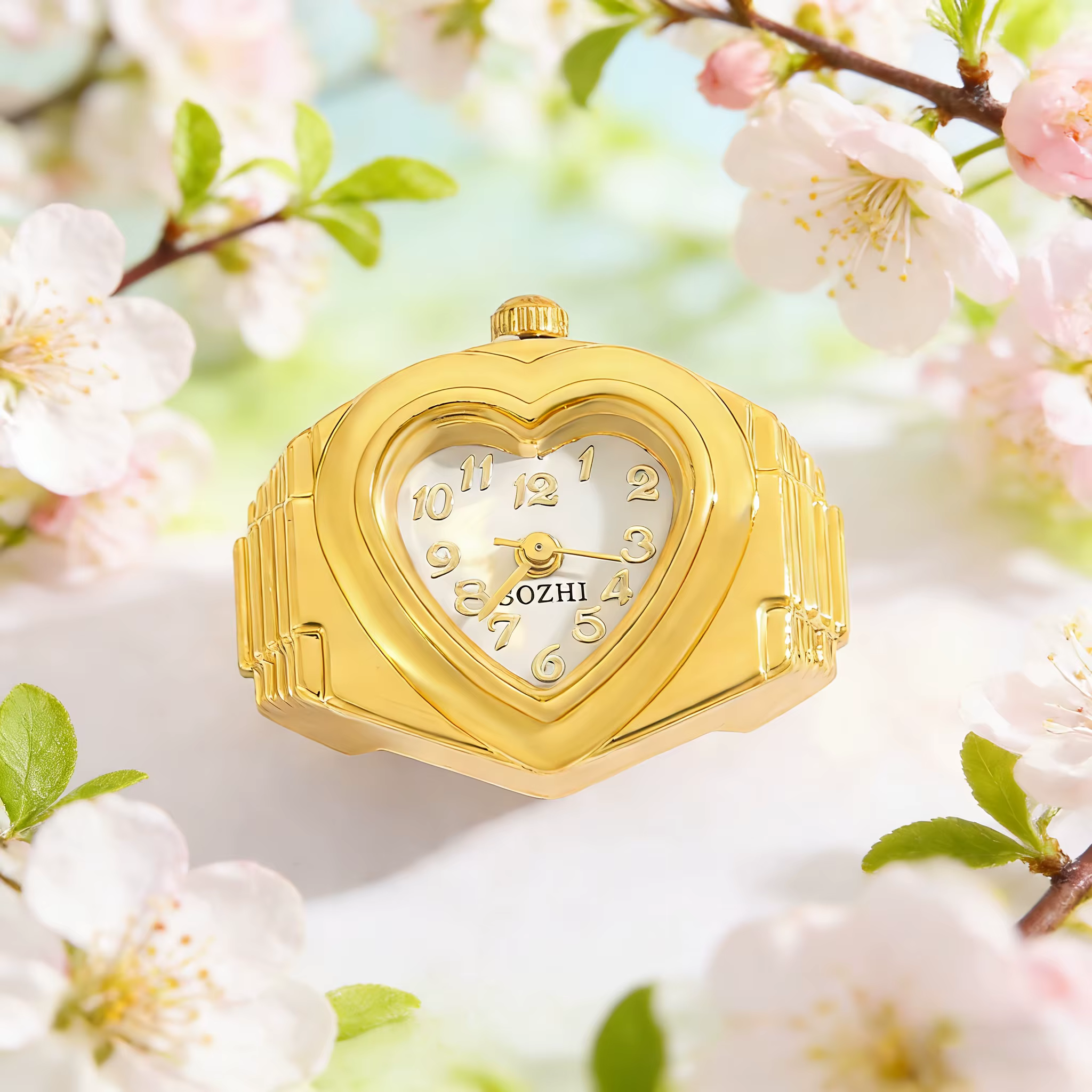 Nouvelle montre à cadran en forme de cœur
