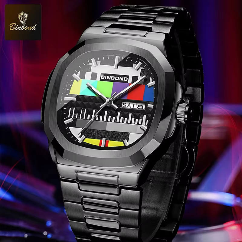 Montre homme BINBOND Fashion
