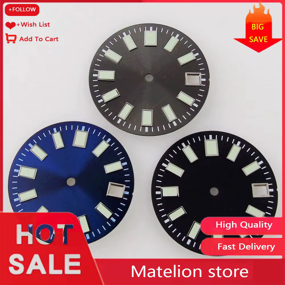 Cadran de montre Super lumineux 29mm