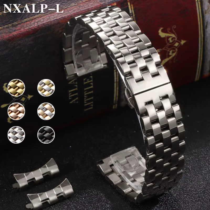 Bracelet en acier inoxydable massif 18mm 20mm 22mm