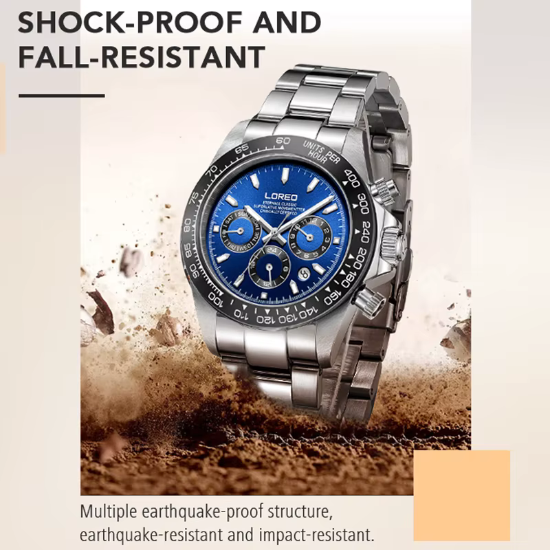 Montres étanches 20ATM pour hommes