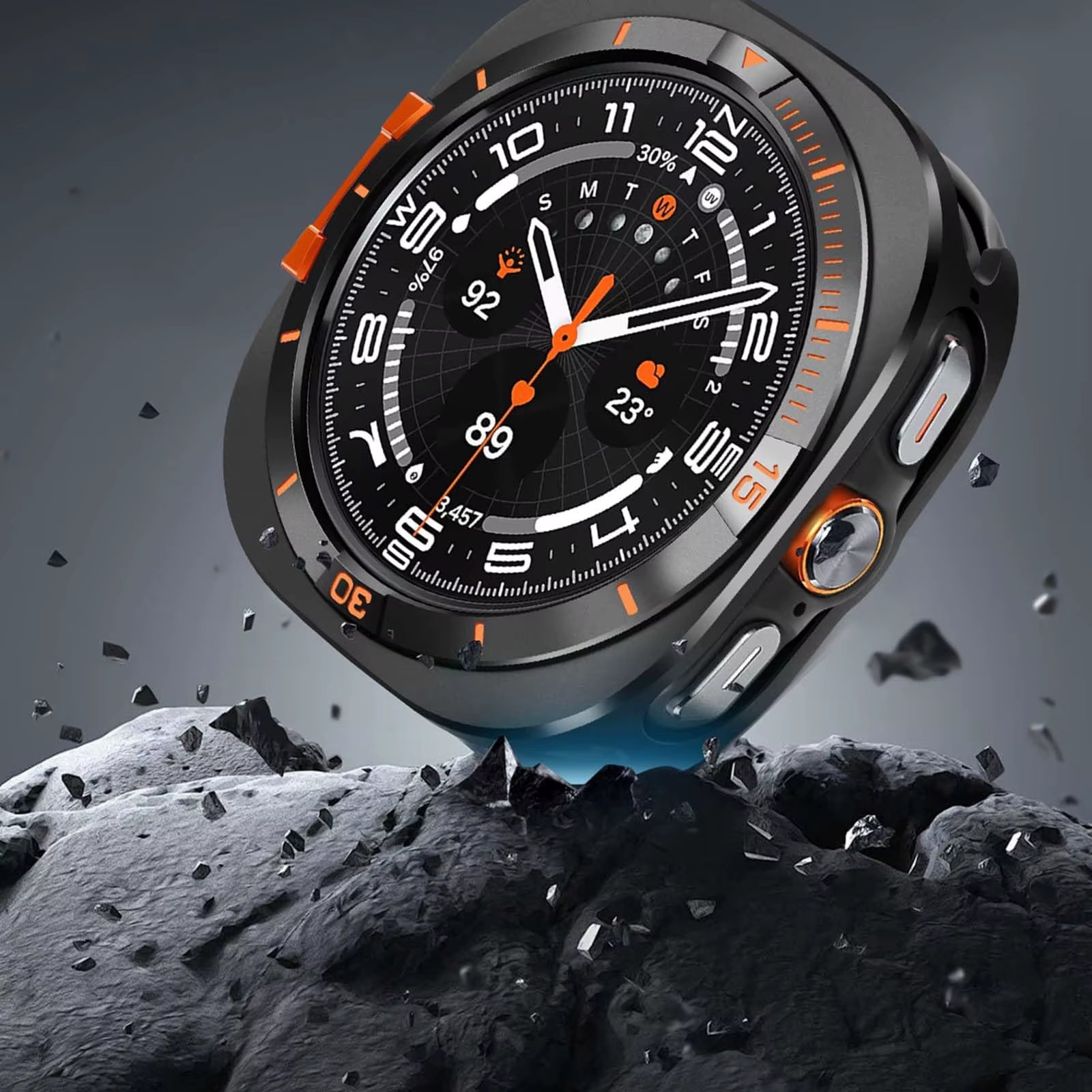 Coque métallique anti-chute pour Samsung Galaxy Watch 8 44mm Ultra 2025 47mm