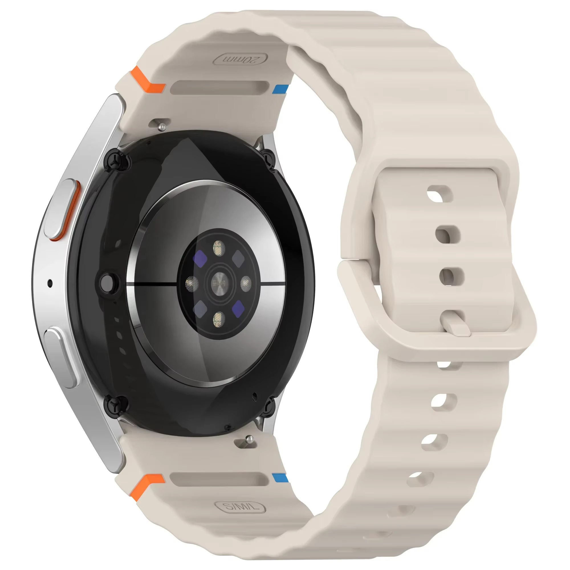 Bracelet de ceinture de sport en silicone pour Samsung Galaxy Watch 7, FE, 5 Pro, 6/4 Classic, 44mm, 40mm, Original Strap