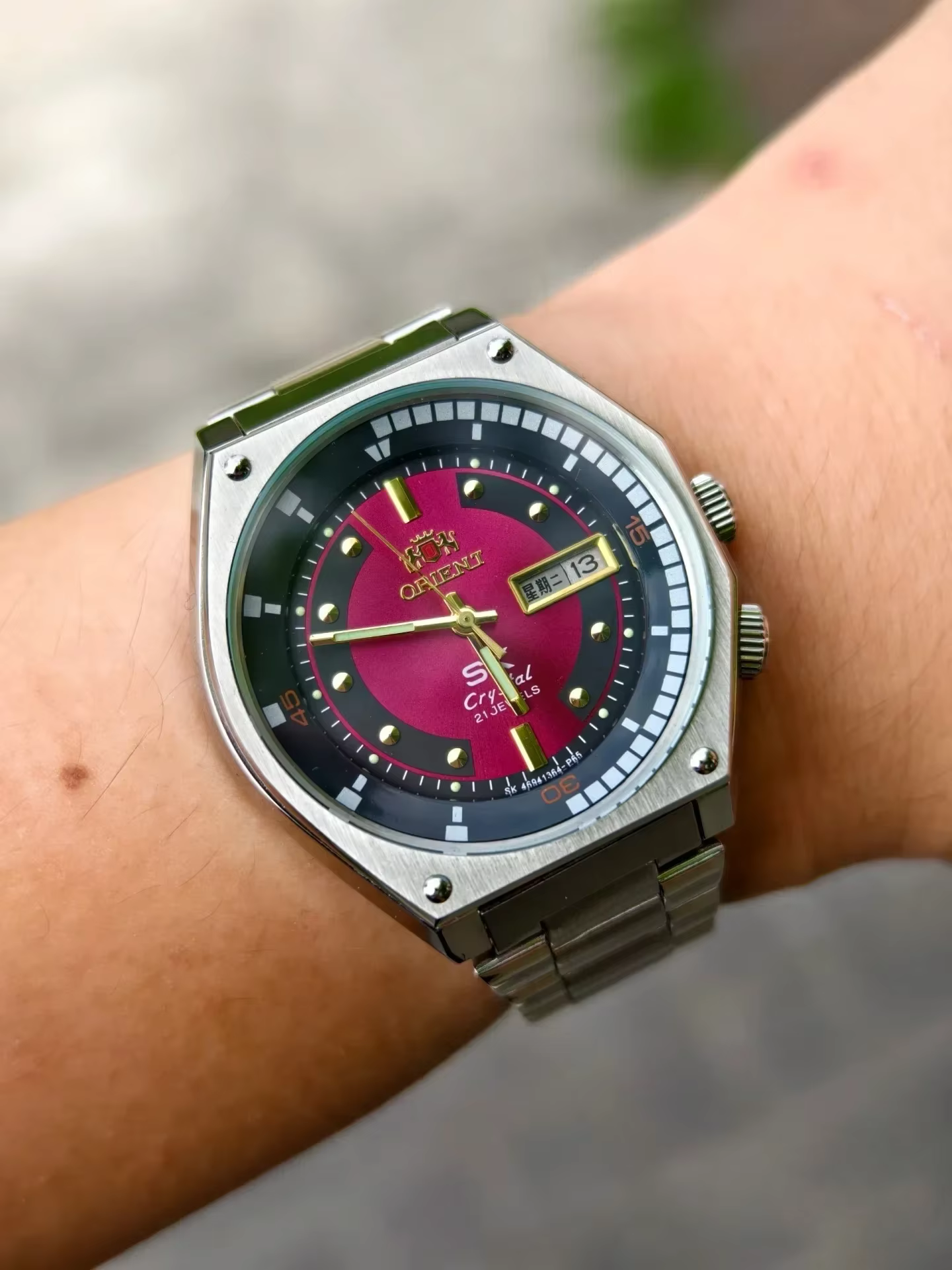 Montre mécanique DFDG pour homme