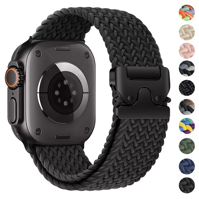 Bracelet tressé en Parachute pour Apple Watch Ultra 3/2