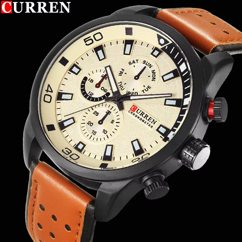 Montre élégante CURREN 8250 pour homme