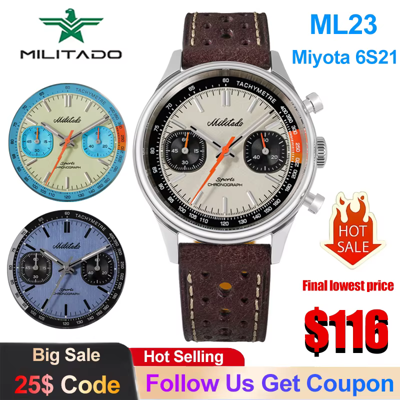 Montre chronographe Militado ML23