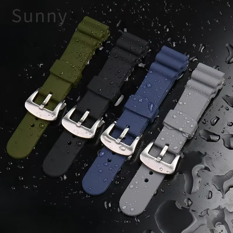 Pour Seiko bracelet de montre Prospex série Sne533p1 Sne537/541/535 en conserve sport de plongée hommes femmes litchi