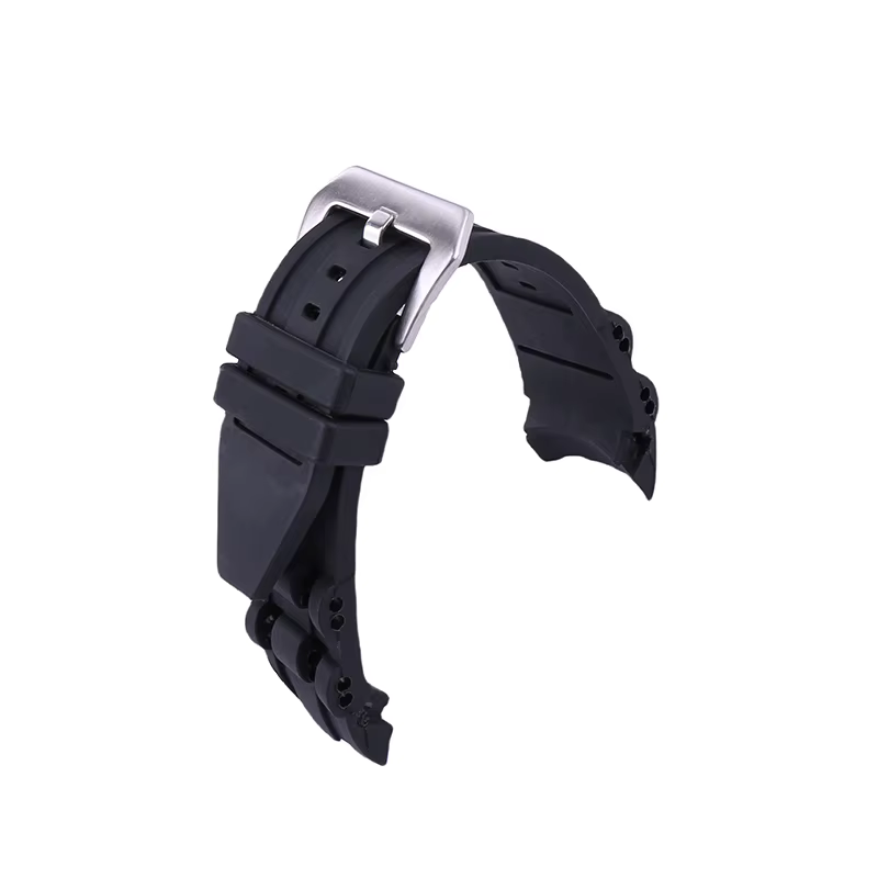 Bracelet de montre en silicone pour hommes