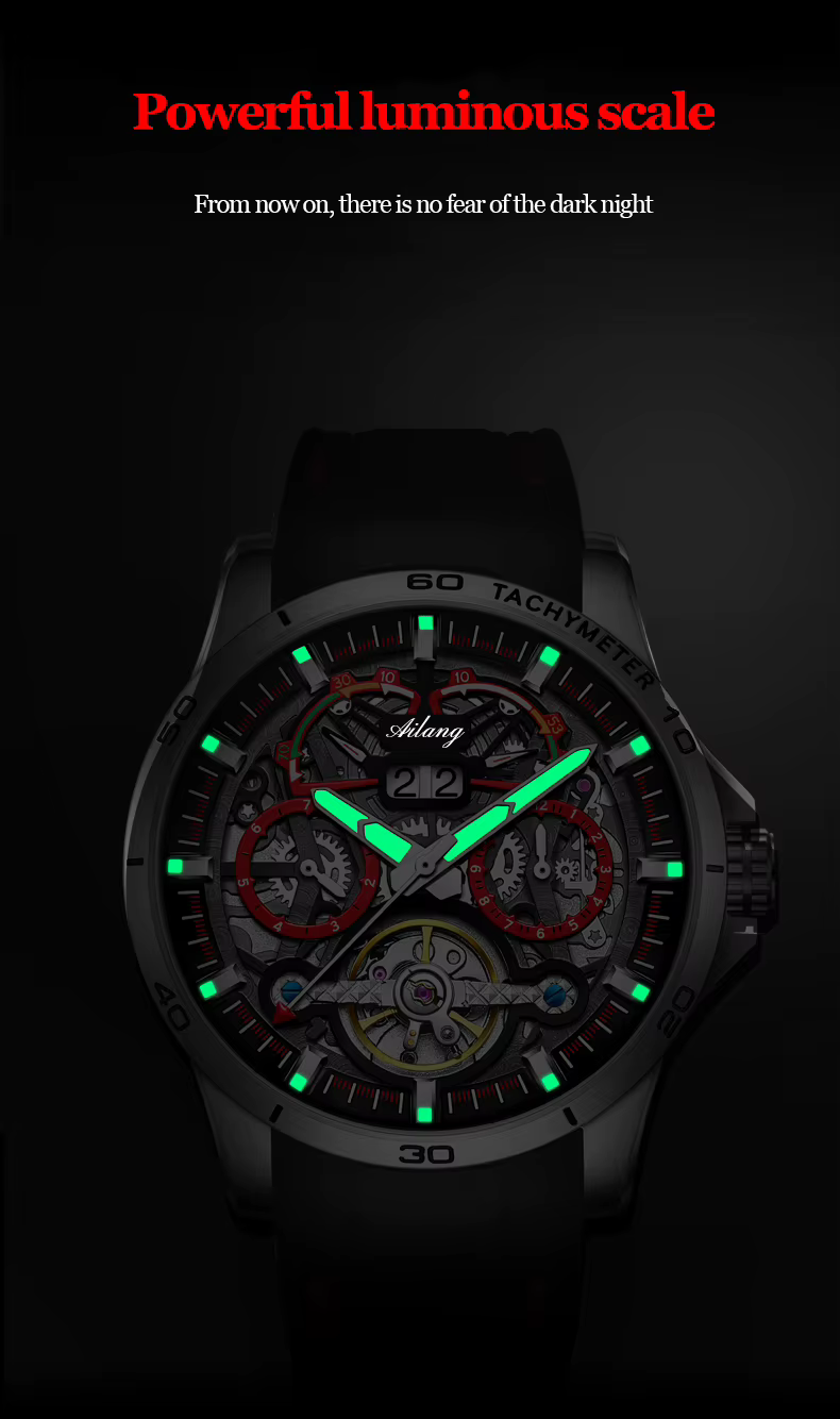 AILANG – montre à Tourbillon pour hommes
