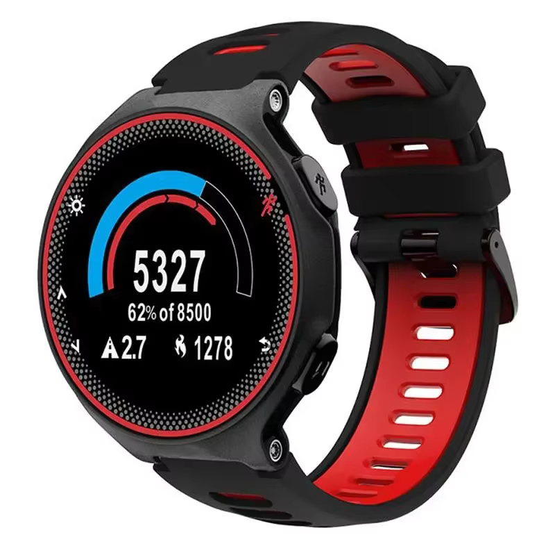 Bracelet de montre en Silicone pour Garmin Forerunner 735XT 735/220/230/235/620/630 Approach S20 S5 S6