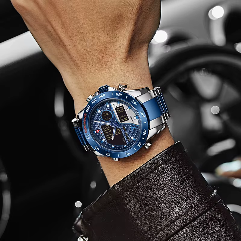 NAVIFORCE – montre-bracelet de marque de luxe pour hommes