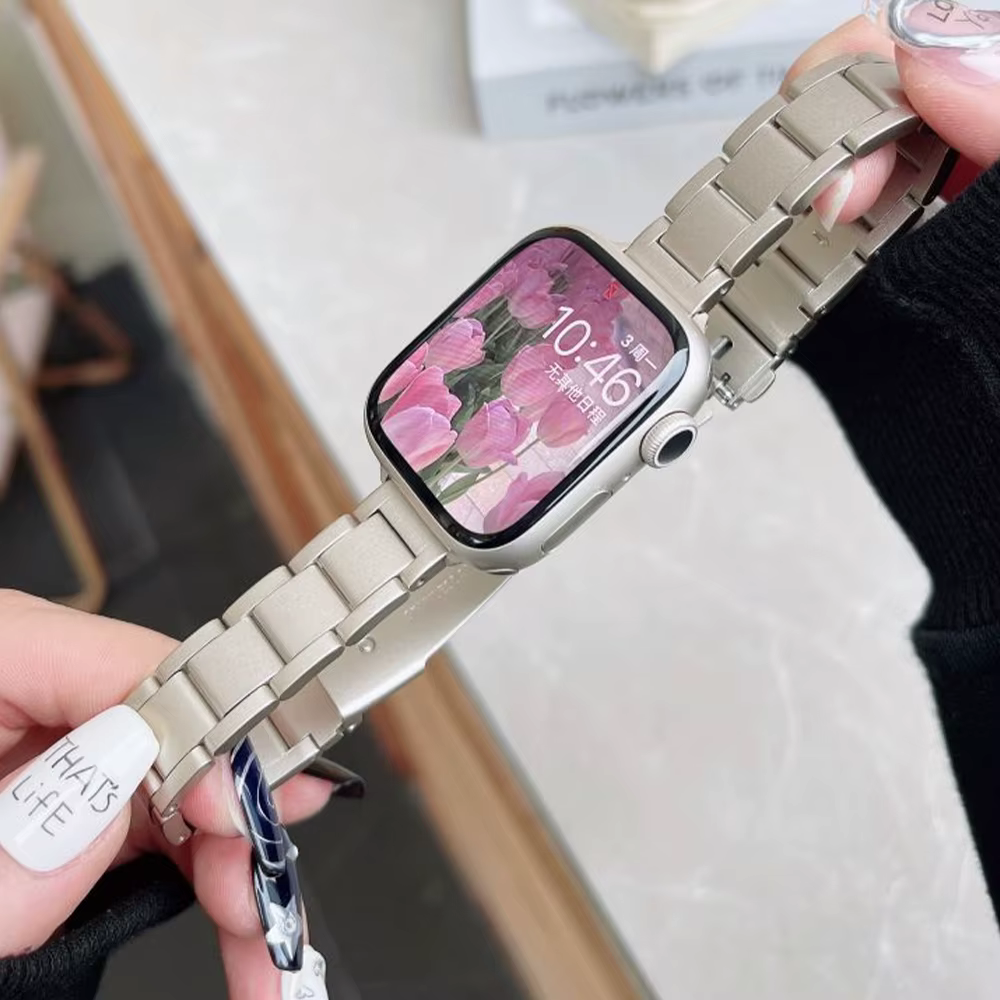 Bracelet de montre en acier pour Apple Watch