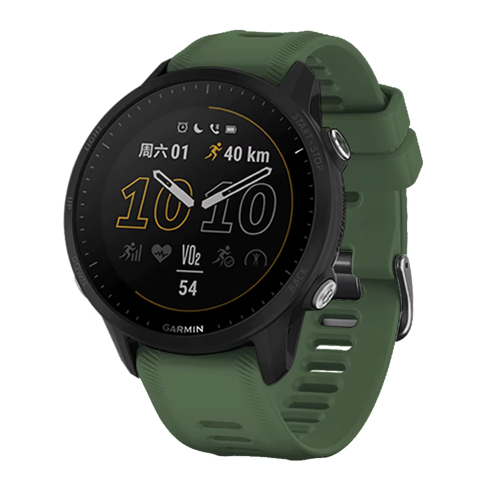 Bracelet de sport en Silicone pour Garmin Forerunner 965 955 Solar 970 945 935 745