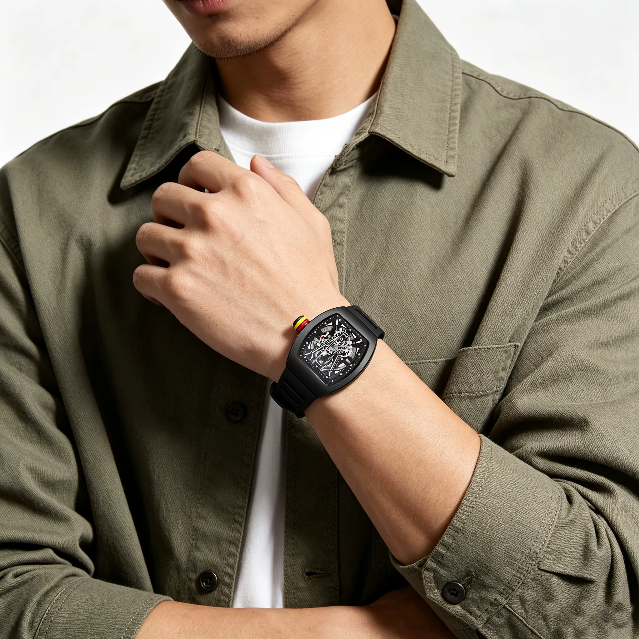 Nouvelle montre sport à quartz pour homme