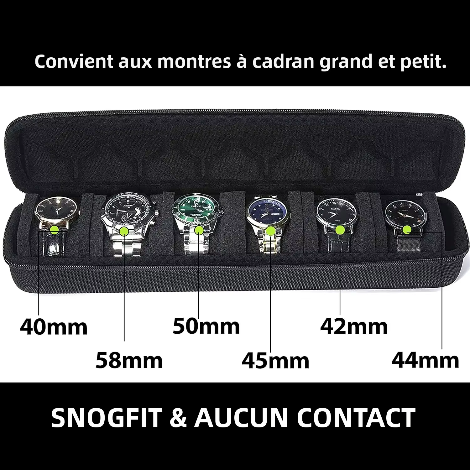 Boîte de rangement et présentoir pour montres