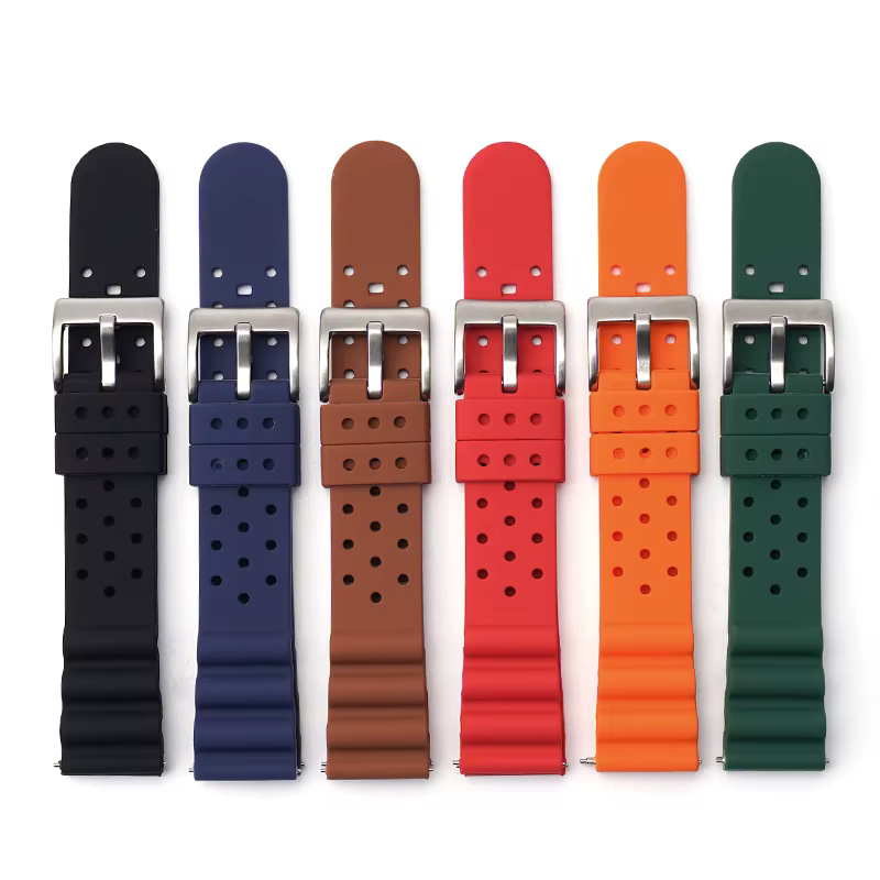 Bracelet de montre en silicone souple pour SeATM No.5