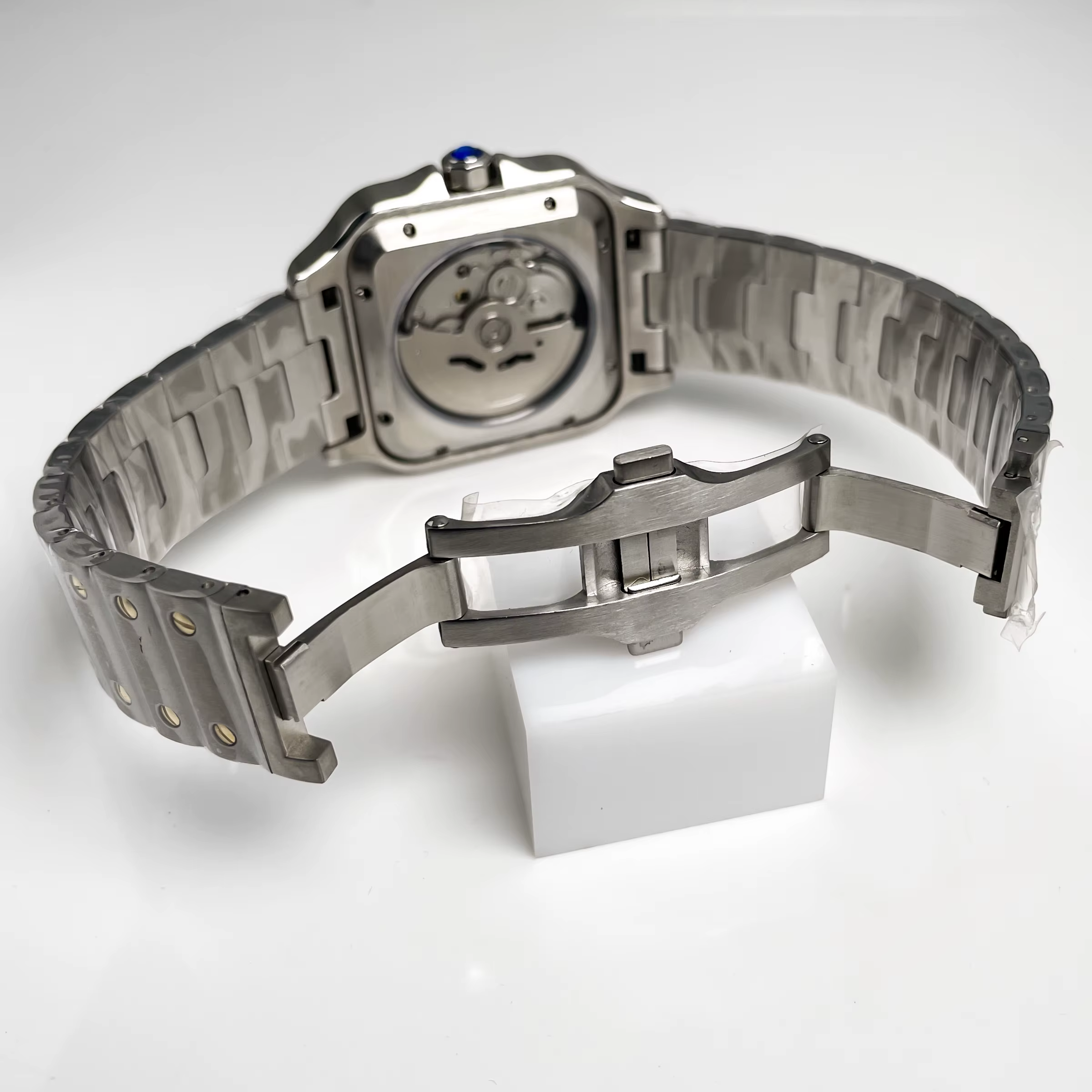 Montre mécanique pour homme MACARLON 38 mm avec mouvement chinois NH35