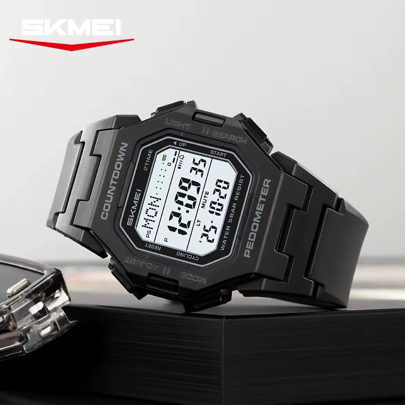 Montres numériques chronographes lumineuses SKMEI 2596 pour homme