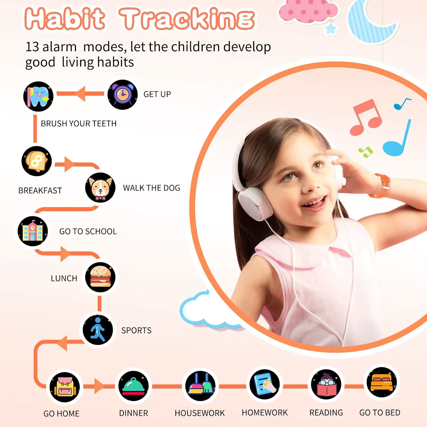 Jeux pour enfants montre intelligente pour 5 à 12 ans cadeaux