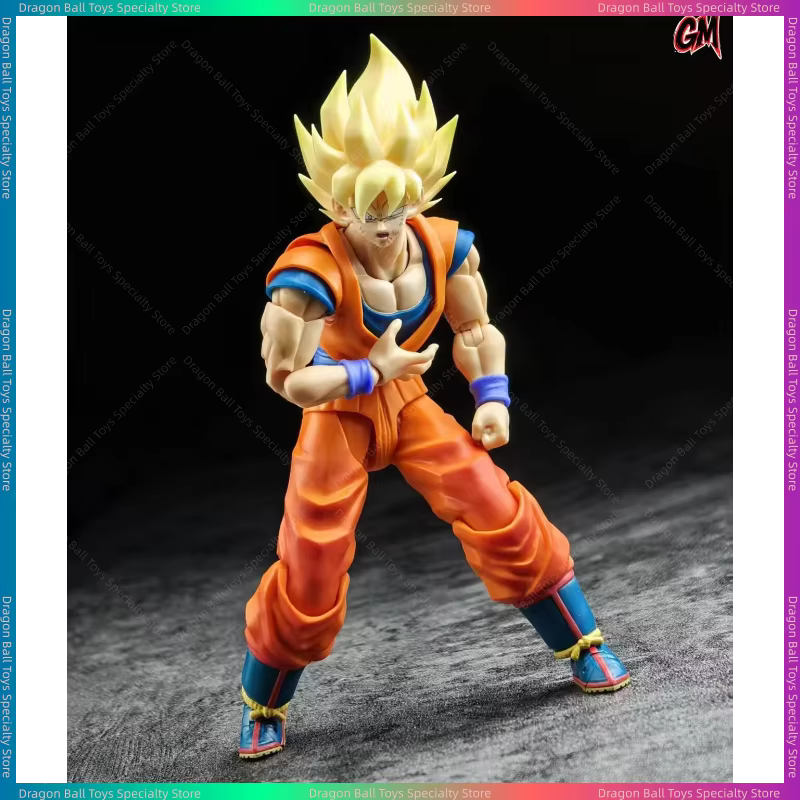 Ensemble d'accessoires GM Super Saiyan Son Goku : Version cheveux fluides couleur unie / Version cheveux raides
