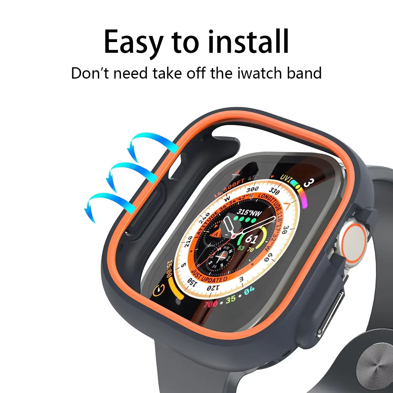 Coque en TPU pour Apple Watch Ultra