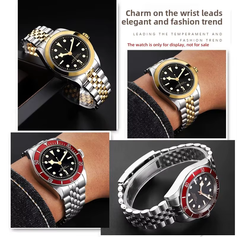 Bracelet de montre Jubilee en acier inoxydable