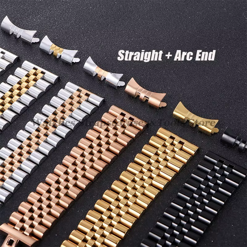 Bracelet de montre en acier inoxydable massif