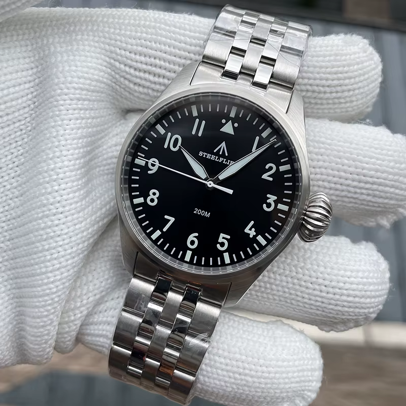 STEELDIVE – montre pilote pour hommes