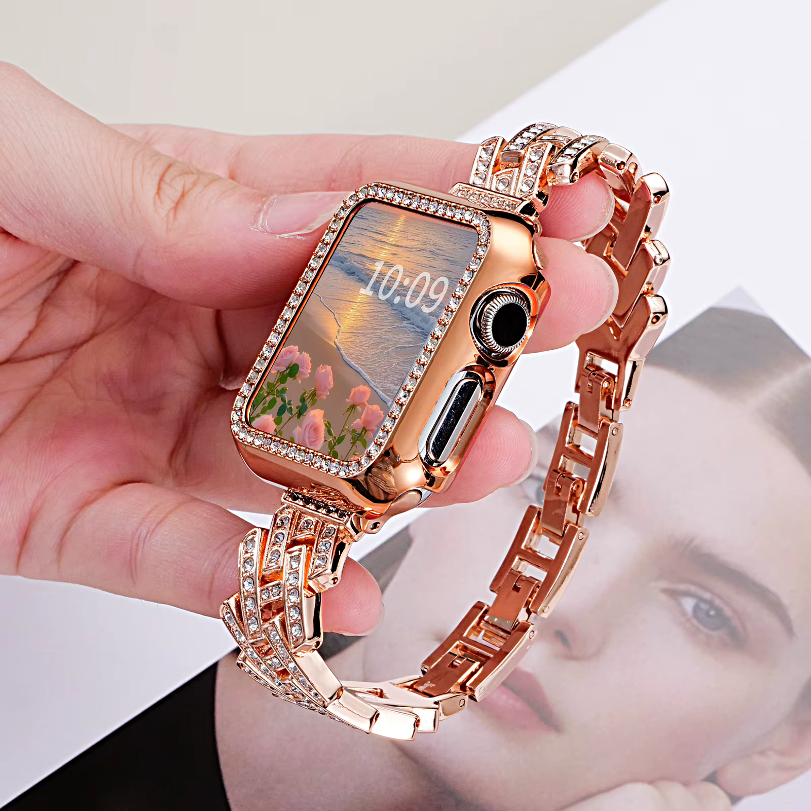 Bracelet en métal pour Apple Watch Ultra 2 49mm 45mm 44 42mm 38 40 41mm