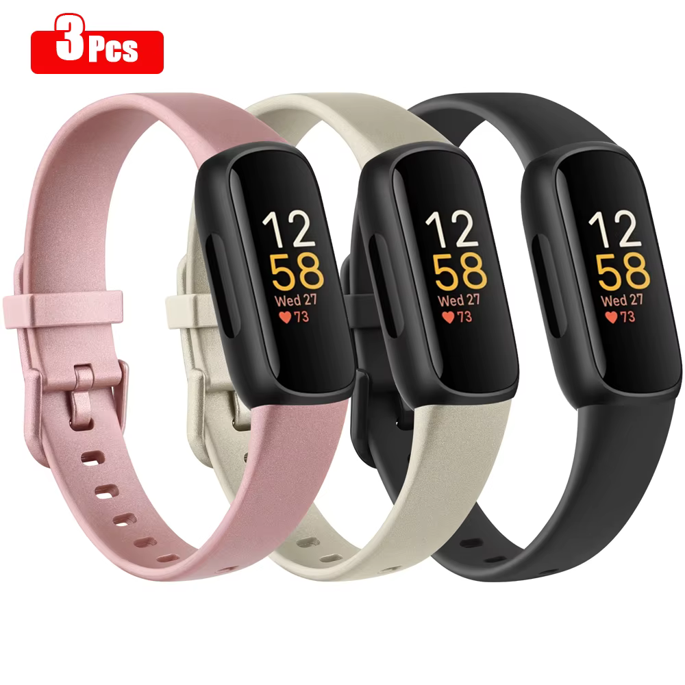 Bracelet en silicone souple pour Fitbit inspire 3